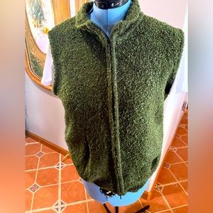 Green Coldwater Creek vest